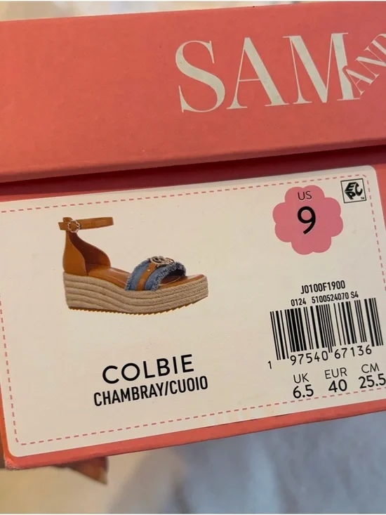 Sam and Libby Colbie Sandals sz 9 NEW! - Picture 9 of 10